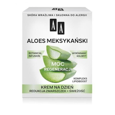 AA Aloes Meksykański moc regeneracji krem na dzień 50ml