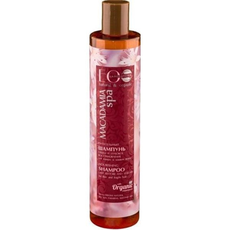 Eolab Macadamia Spa Nourishing Shampoo odżywczy szampon do włosów cienkich i łamliwych 350ml