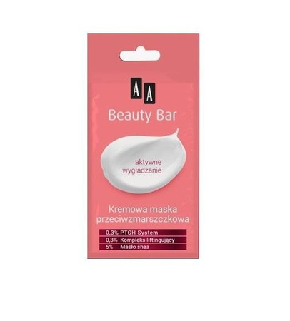 AA Beauty Bar kremowa maska przeciwzmarszczkowa 8ml