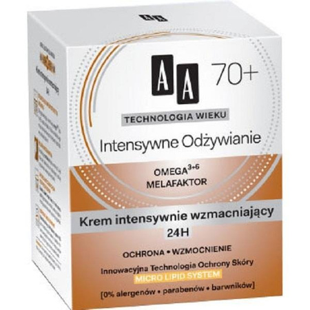 AA Technology Age 70+ Intensive Nutrition Cream intensywnie wzmacniający krem do twarzy 50ml