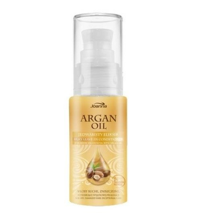 Joanna Argan Oil Regenerating Silky Leave-In Conditioner regenerujący eliksir do włosów suchych i zniszczonych 30ml