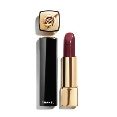 Chanel Rouge Allure Velvet Camélia pomadka do ust 637 PourpreA pearly burgundy