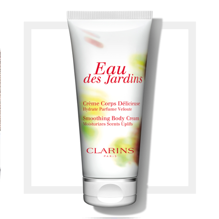 Clarins Eau Des Jardins Smoothing Body Cream krem do ciała 200 ml
