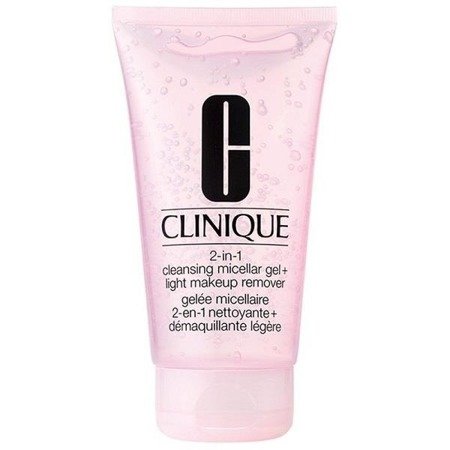 Clinique 2-in-1 Cleansing Micellar Gel + Light Makeup Remover żel do oczyszczania i demakijażu skóry 150ml