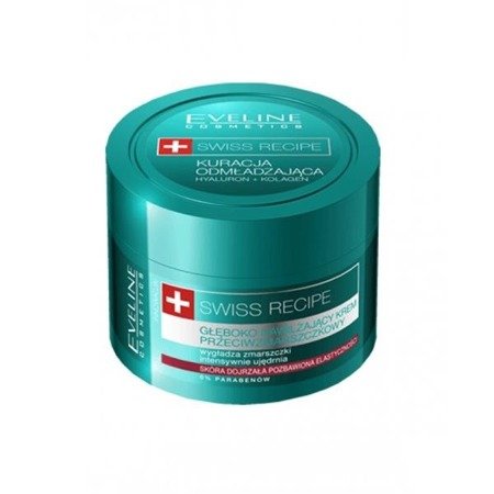 Eveline Cosmetics Swiss Recipe głęboko nawilżający krem przeciwzmarszczkowy 50ml