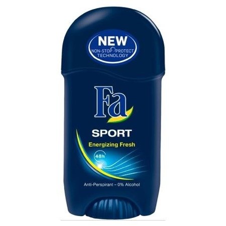 Fa Sport Energizing Fresh Antiperspirant Stick antyperspirant w sztyfcie dla mężczyzn 50ml