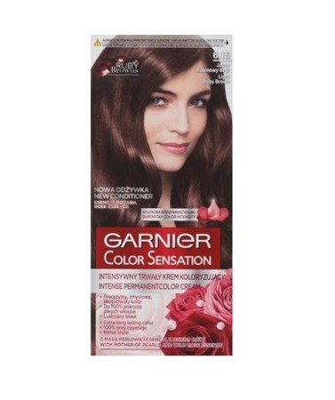 Garnier Color Sensation farba do włosów 6.15 Jasny Rubinowy Brąz
