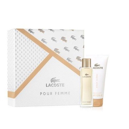 Lacoste Pour Femme woda perfumowana 50ml + balsam do ciała 100ml /Zestaw/