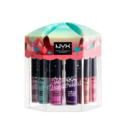 NYX Professional MakeUp Lip Snacks Whipped Wonderland zestaw pomadek do ust 12x4.7ml