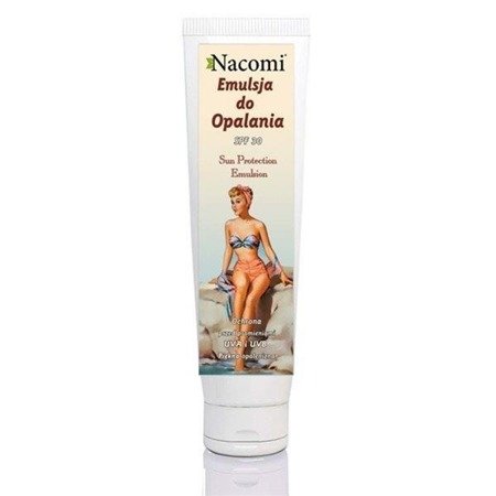 Nacomi Natural Sun Protection Emulsion SPF30 emulsja do opalania 150ml