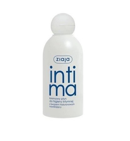 Ziaja Intima płyn kremowy do higieny intymnej z kwasem hialuronowym nawilżający 200ml